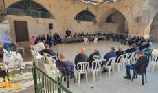  فيديو للاجتماع الطارئ الذي عُقد في مدينة اللد بمشاركة شخصيات قيادية 